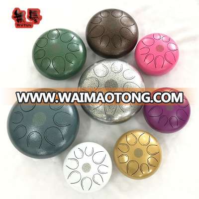 Wuyou Etching Flower of Life Pentatonic Scale Steel Tongue Drum